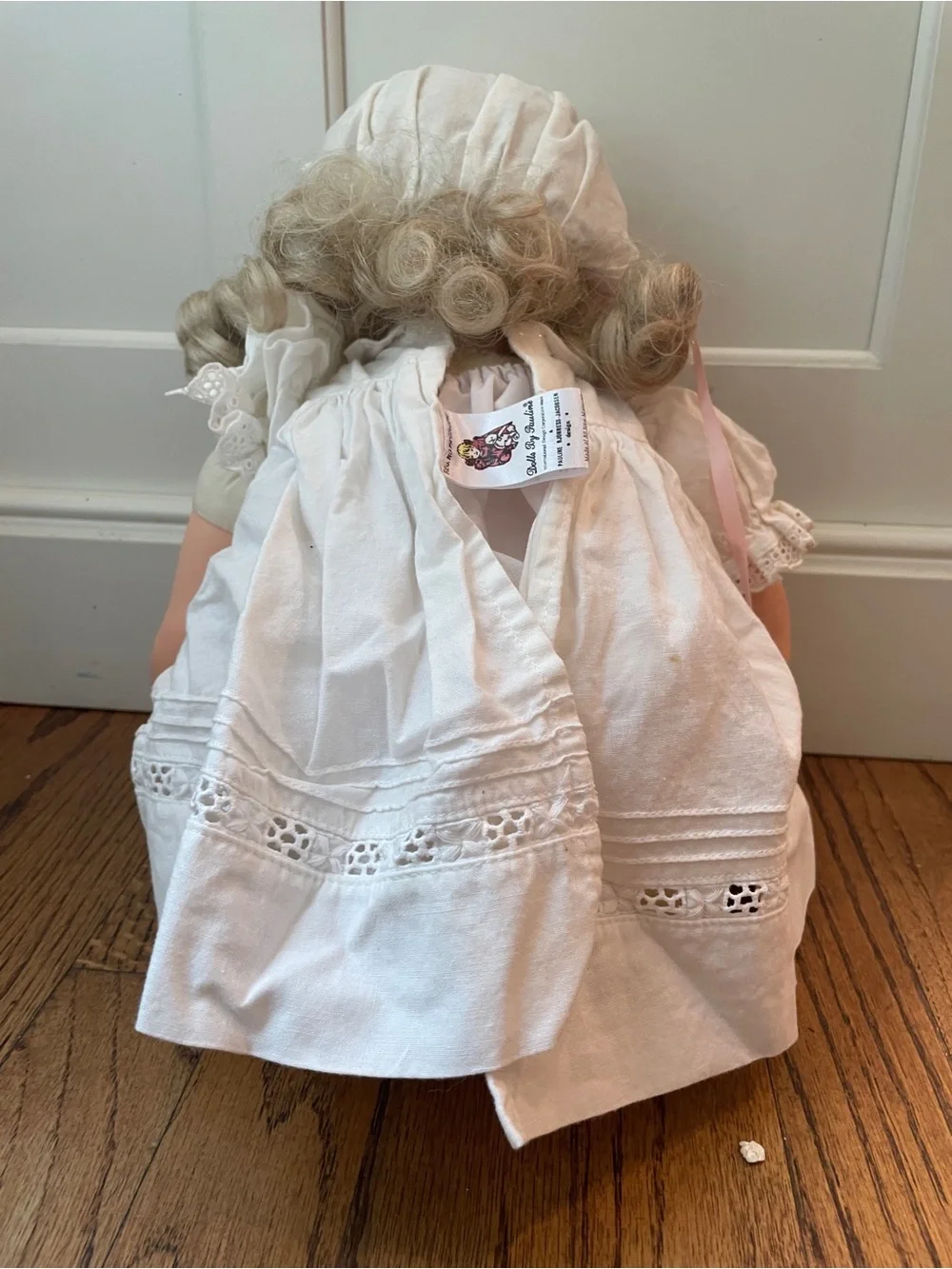 Vintage Dolls by Pauline 19” Blonde Blue Eyes Vinyl Cloth Doll #31 RARE